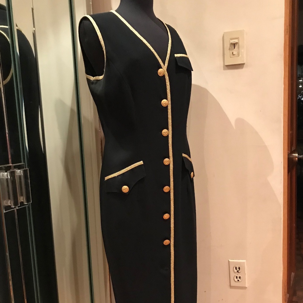 Black Midi dress